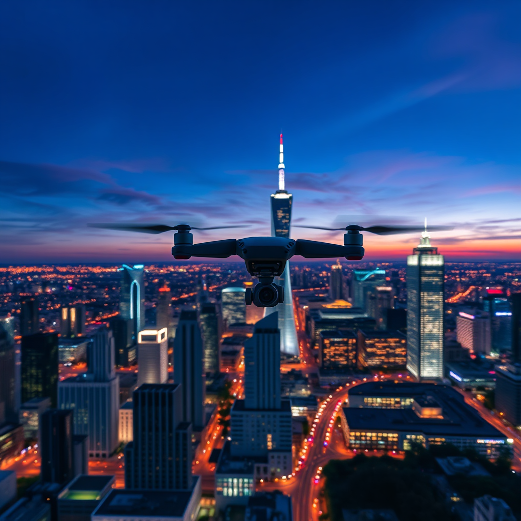 Cinematic Cityscape Loop