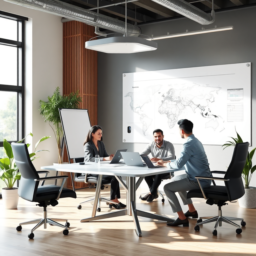 Ilustração de consultoria rural