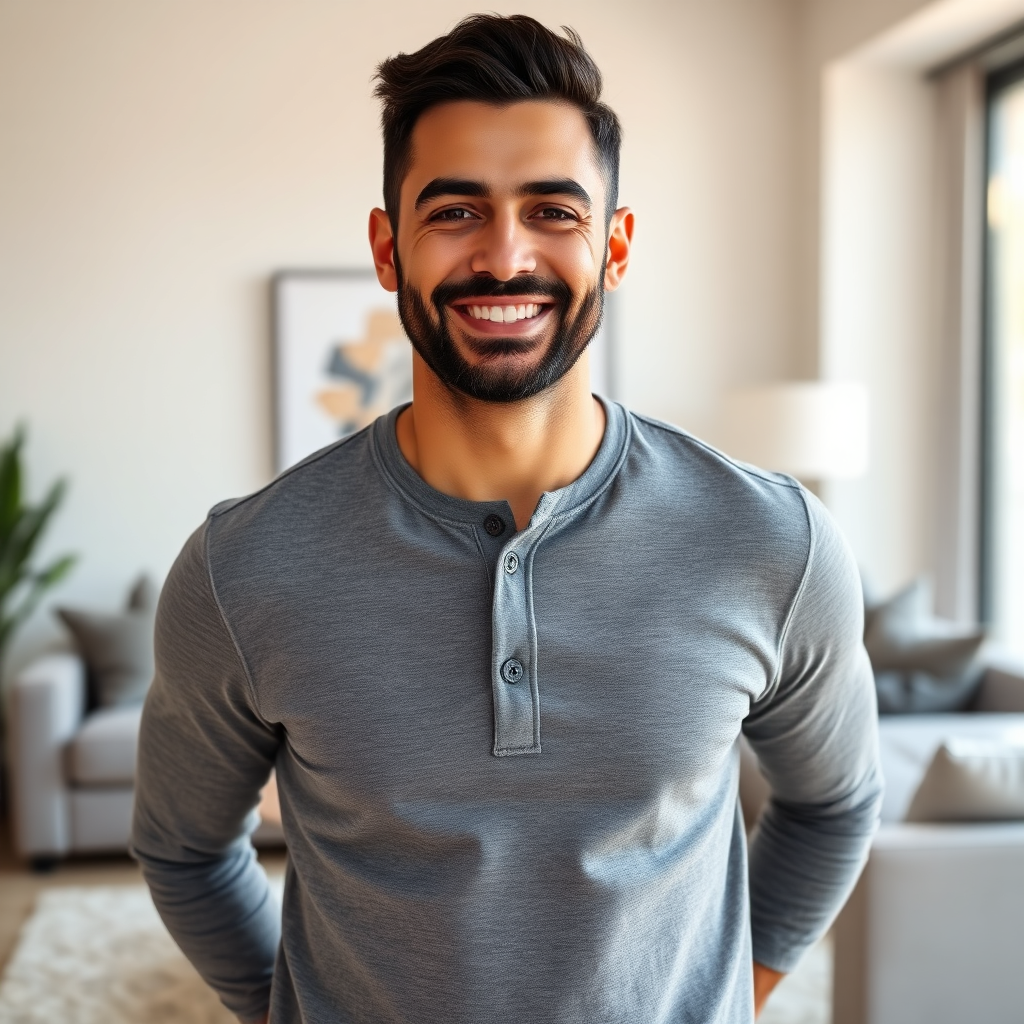 Homem confiante após transformação