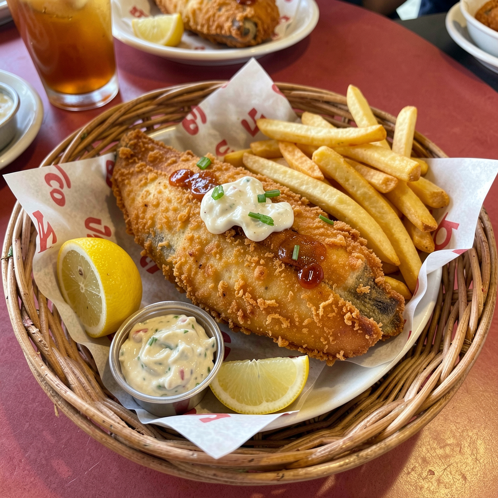 Fried Fish Platter