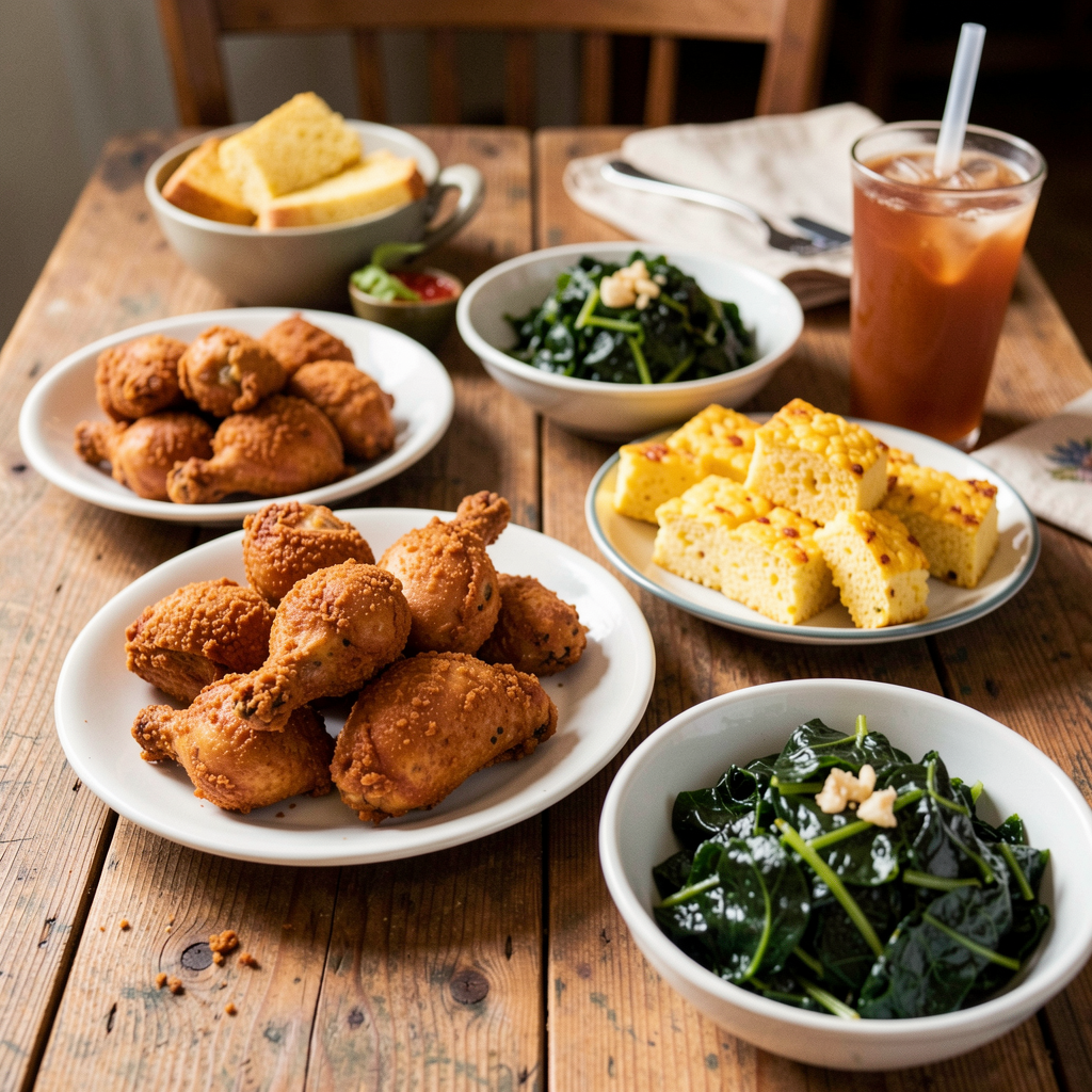 Southern Soul Food Spread