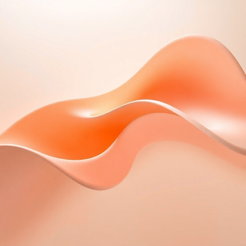 A stylized image representing the essence of web design and the company's mission. The subject matter should be abstract, possibly geometric shapes or flowing lines forming a website layout, signifying creativity and structure. The lighting should be soft and diffused, creating a serene and professional atmosphere. The color palette should be balanced and modern, with a combination of neutral tones and vibrant accents to highlight important features. The camera angle should be straightforward, with a focus on the visual appeal of the abstract design. The style should be inspired by modern art and graphic design, emphasizing clean lines, bold colors, and interesting composition. The texture should be smooth and elegant, suggesting a high level of expertise and attention to detail. The image should invoke a sense of elegance, modernity, and innovation in web design.