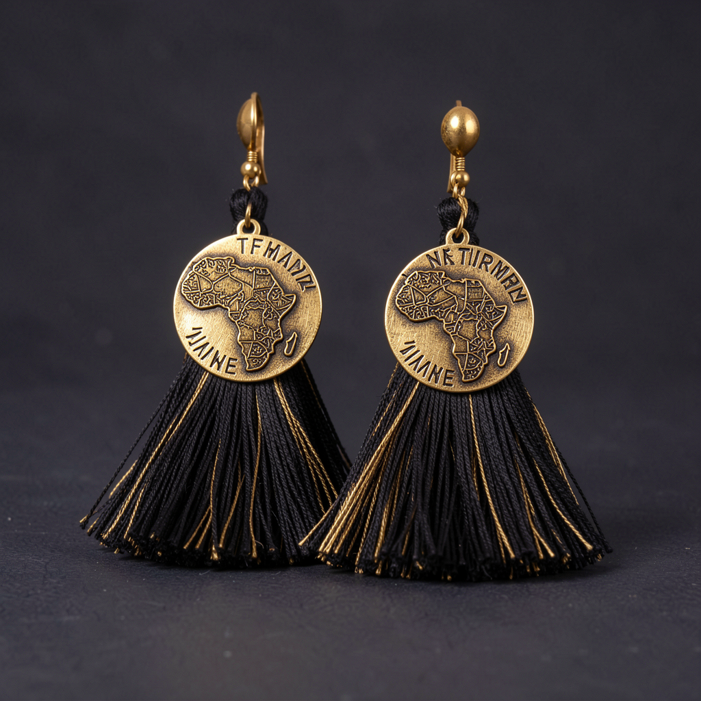 Black Statement Earrings