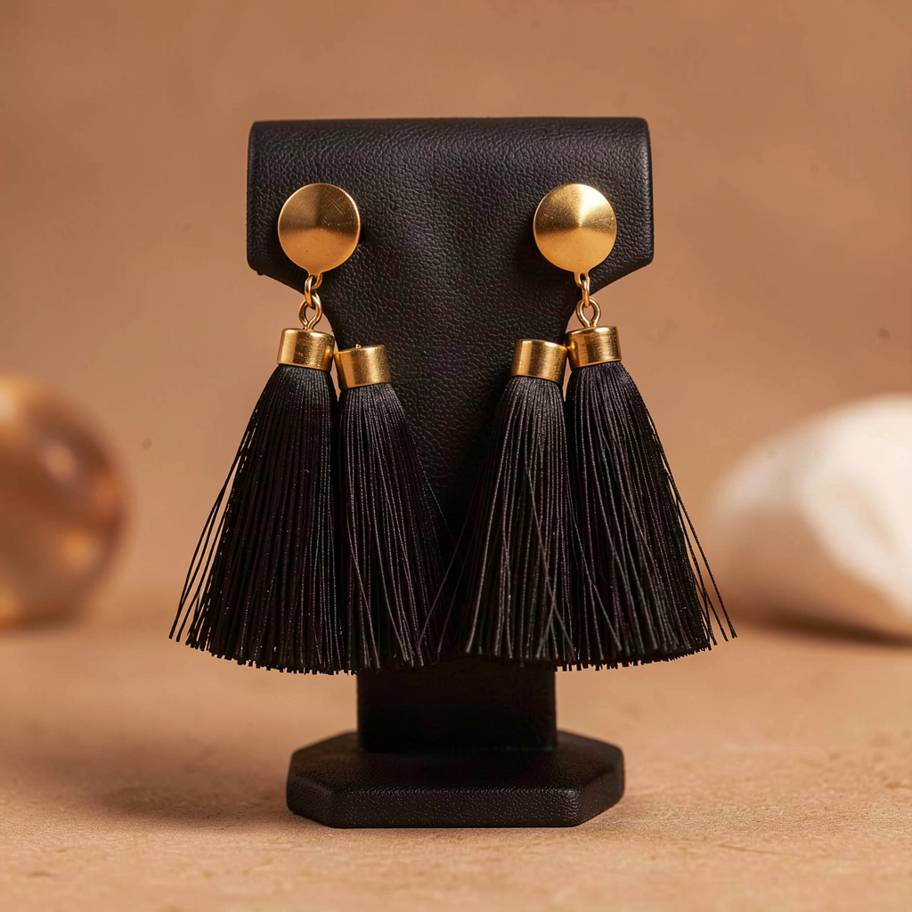 Layered Tassel Earrings