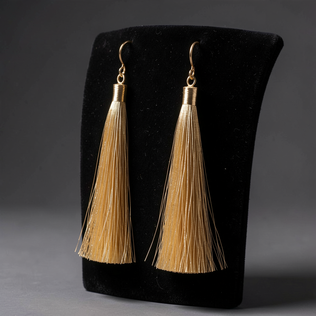 Long Tassel Earrings