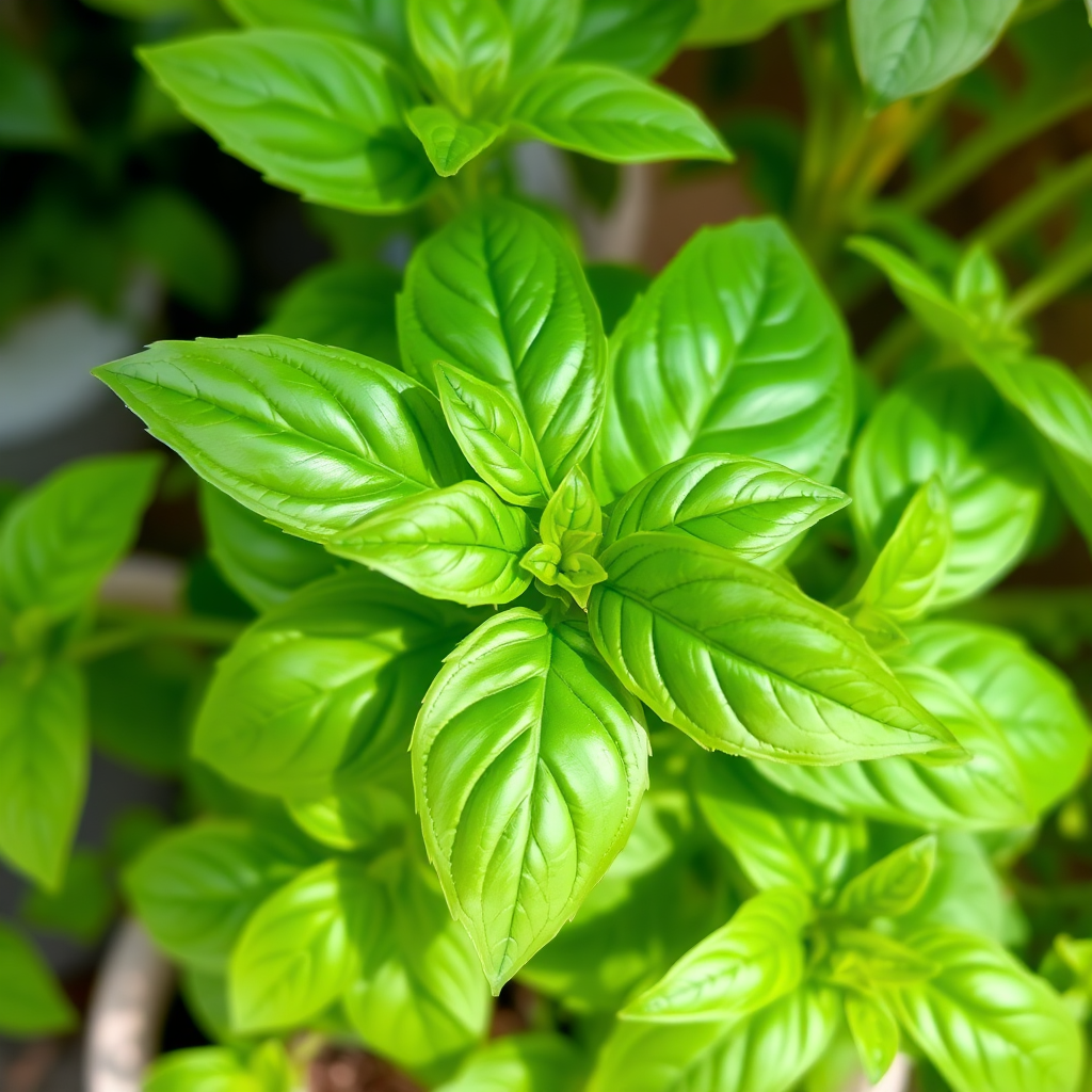 Basil plant