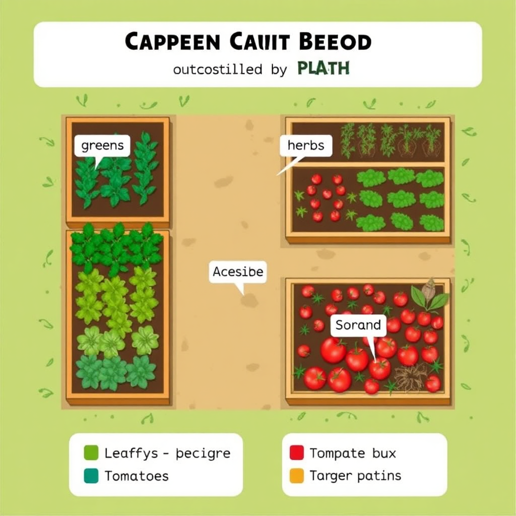 Garden bed plan