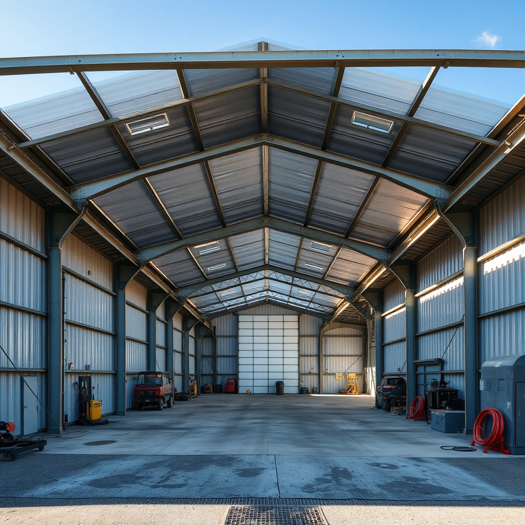 Custom Steel Workshop Building