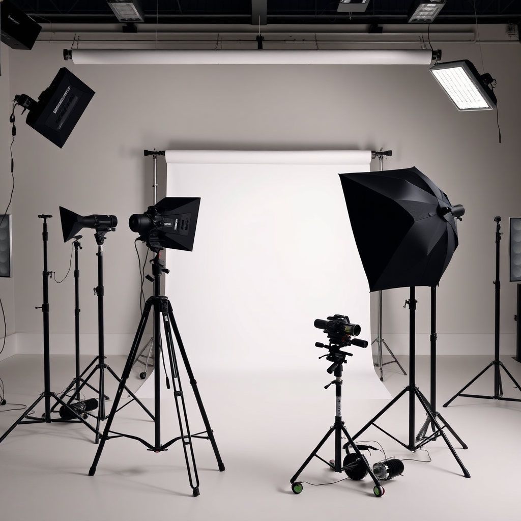 Professional setup imagery.