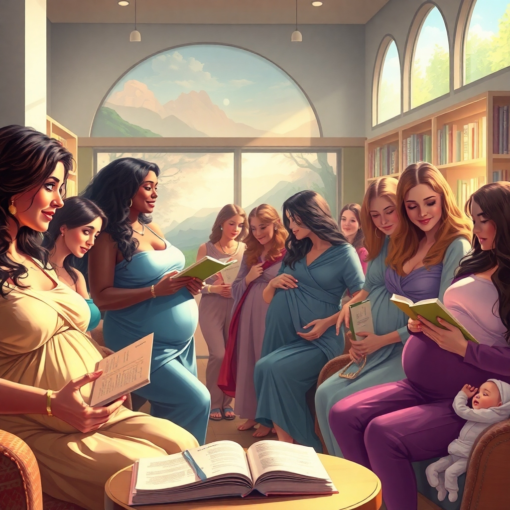 Pregnancy books and journals