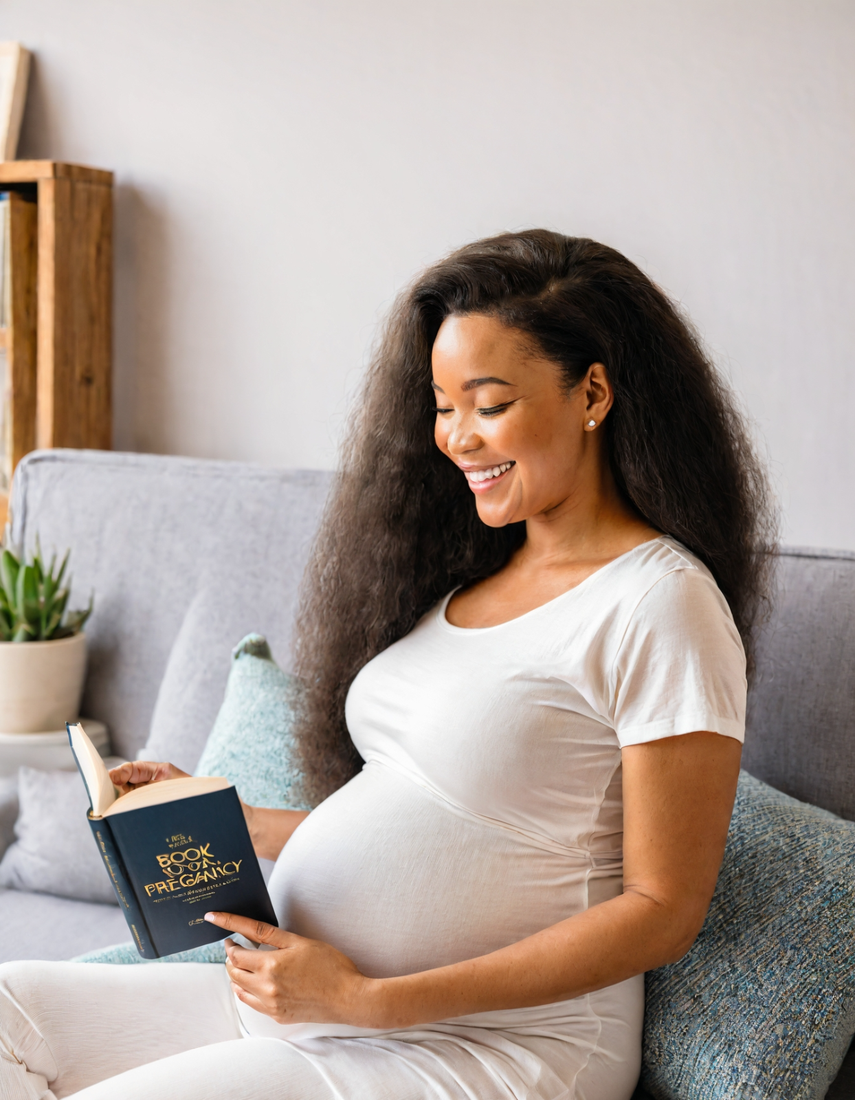 A photorealistic image of a mother and newborn baby, skin-to-skin, in a warm and intimate setting. The mother appears relaxed and content, while gently cradling her baby. The image should convey a sense of calm, love, and the beauty of motherhood. Soft lighting, high resolution, emphasis on natural and realistic details.