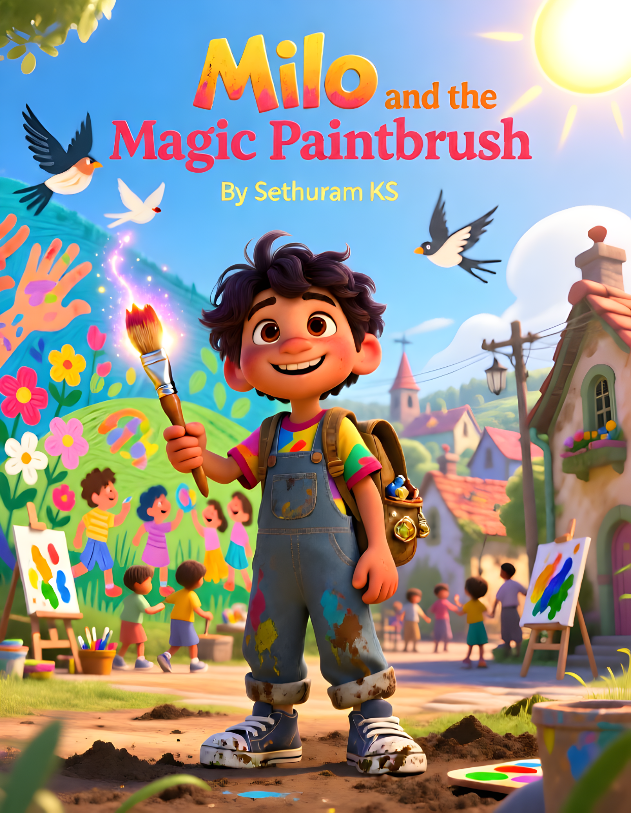 A stylized image of a hand drawing a doodle video sequence on a digital tablet. The doodle video tells a short story about a brand's journey. The lighting should be bright and focused on the tablet screen. The background is a clean, minimalist workspace. Style: Inspired by whiteboard animation and hand-drawn illustrations. 4k resolution.