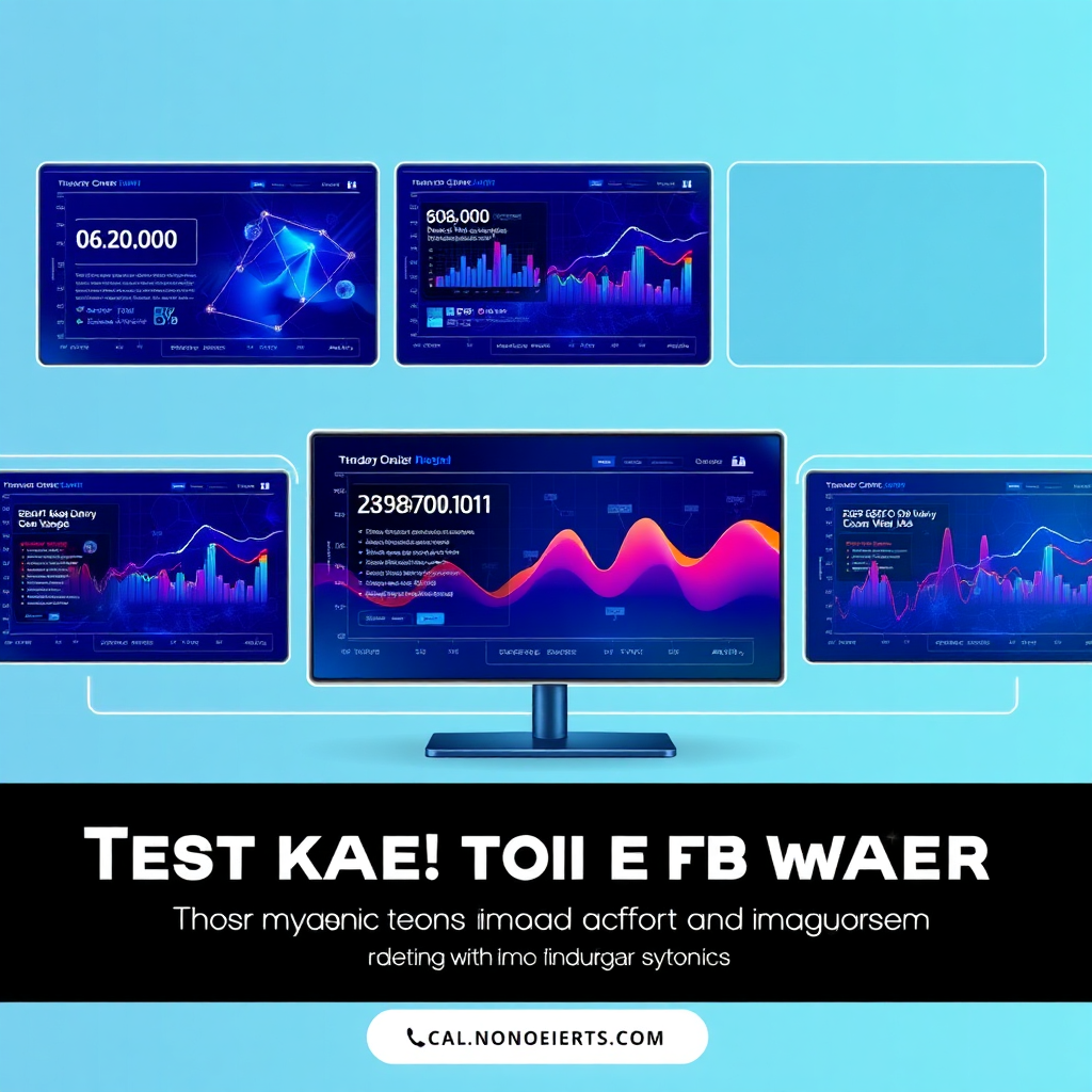 Digital ad campaign for a tech company