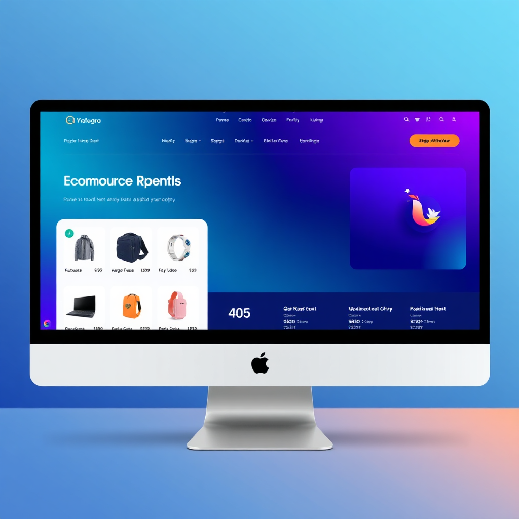 Ecommerce website design project