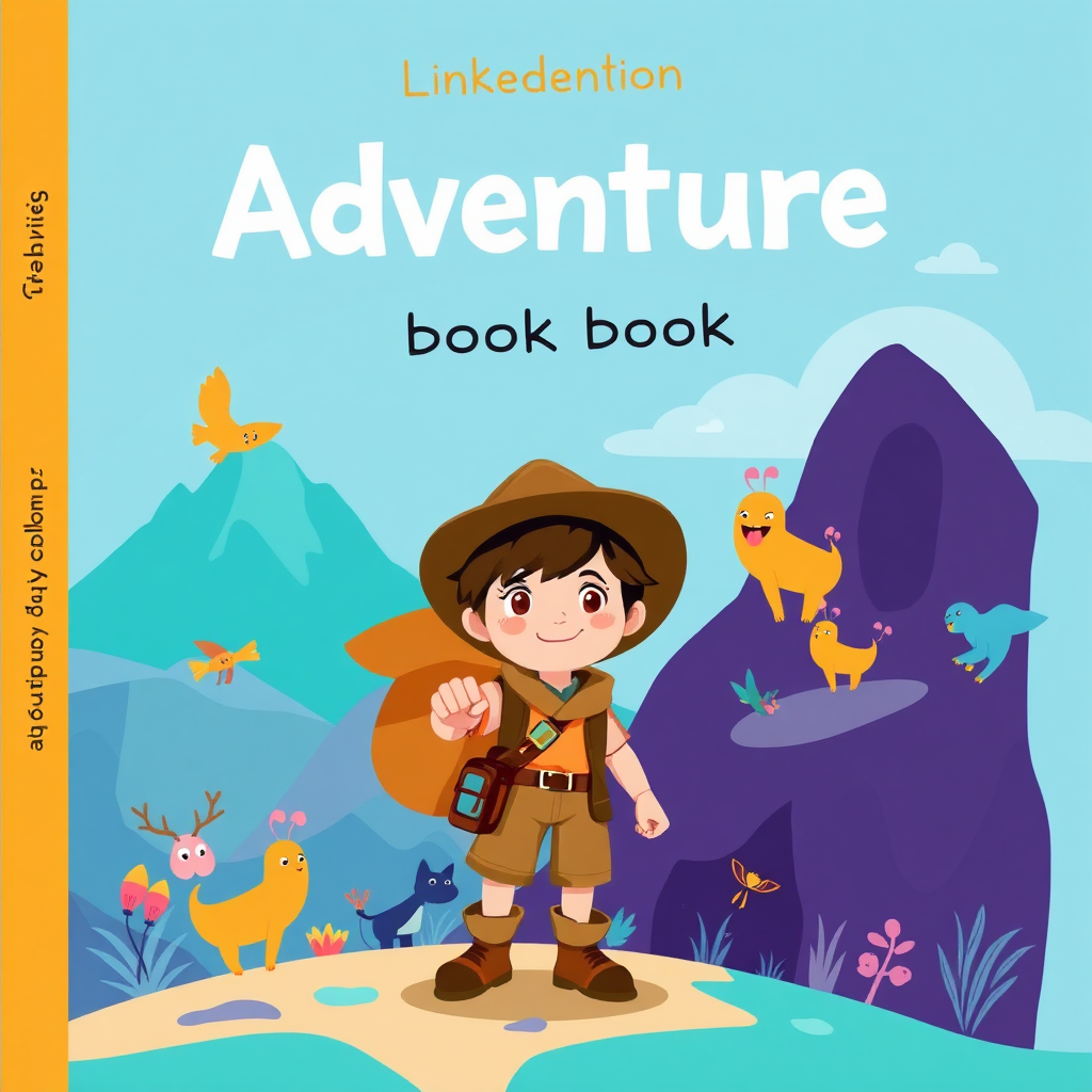 Adventure kids' book cover