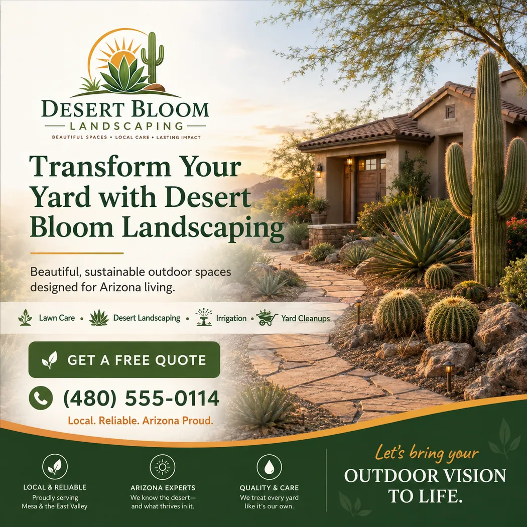 Desert Bloom Landscaping promotional image example