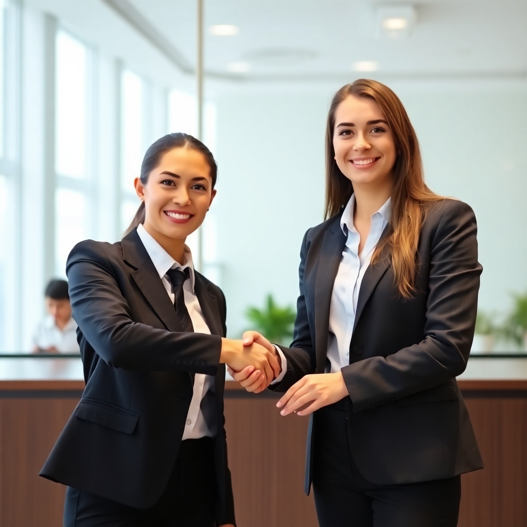 A photorealistic image depicting a partnership between YIATS and a community business, showing young people engaged in activities sponsored by a local business or organization. The image should emphasize the collaborative nature of the sponsorship. A business logo should be subtly visible in the background.