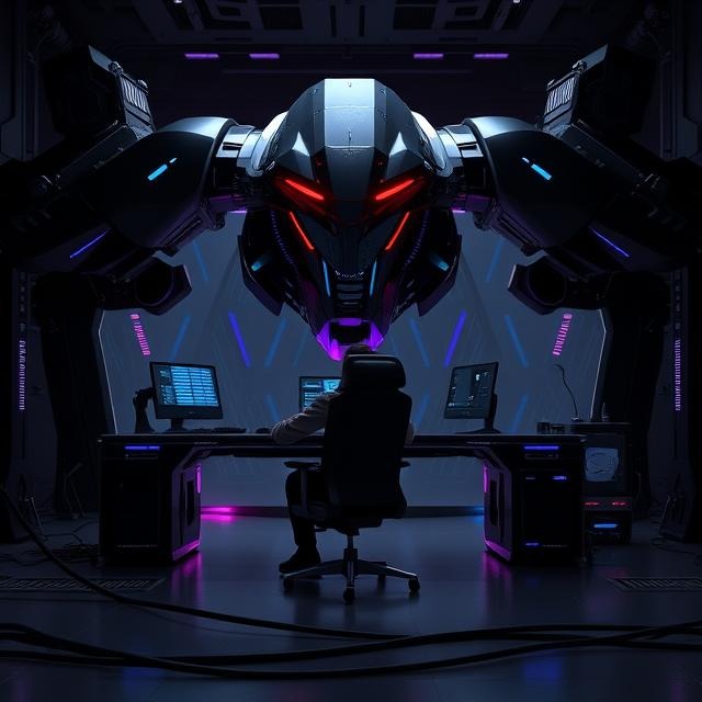 An animator working on a complex 3D animation project. The scene should feature a variety of tools and technologies, such as drawing tablets, computer monitors, and animation software. The lighting should be bright and focused, highlighting the technical skills and artistic talent involved.