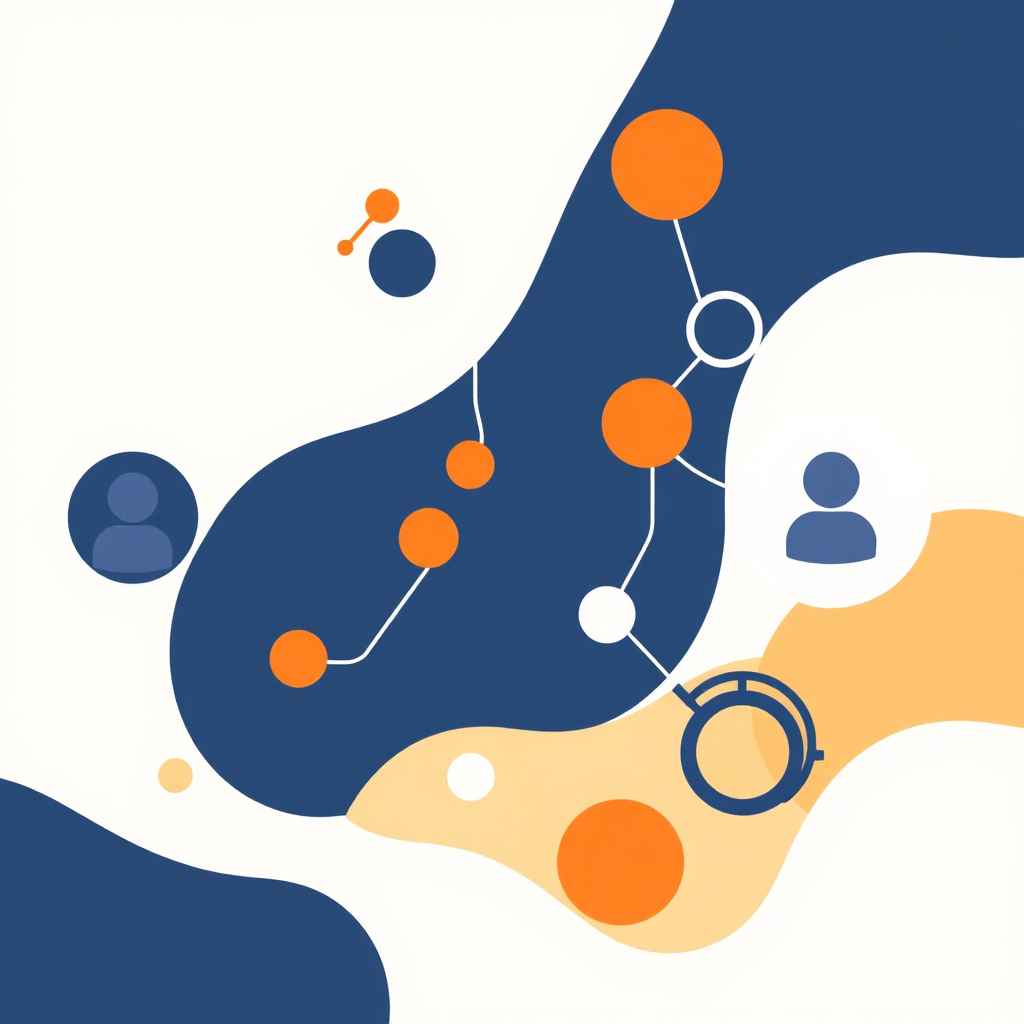 Illustration representing BBB's services for business growth and trust.