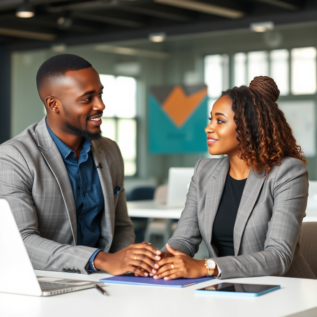 Illustrate a moment of achievement, where a junior manager receives recognition from Anthony in a professional setting. The lighting should emphasize the celebratory nature of the event, with a spotlight effect making the moment stand out. The color palette should be warm and celebratory, symbolizing success and ambition. Capture this impactful moment in high-quality 4K resolution to showcase the joy and pride.