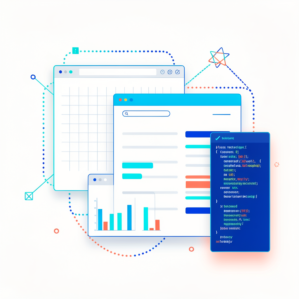 Abstract studio graphic illustration