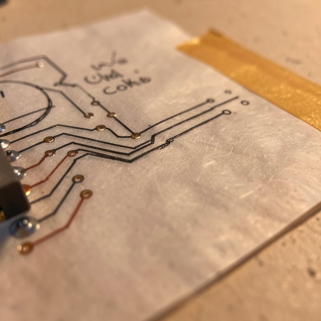 Circuit trace and diagram