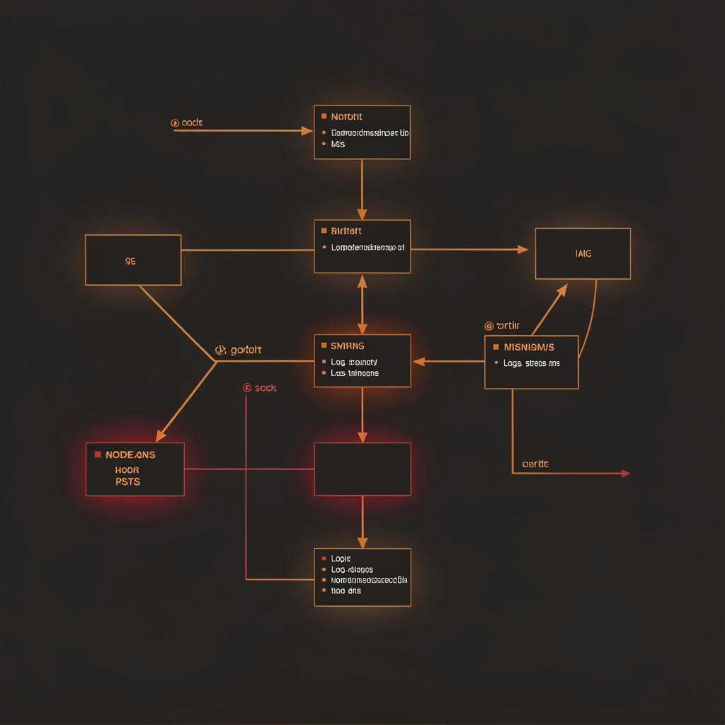 Service topology diagram