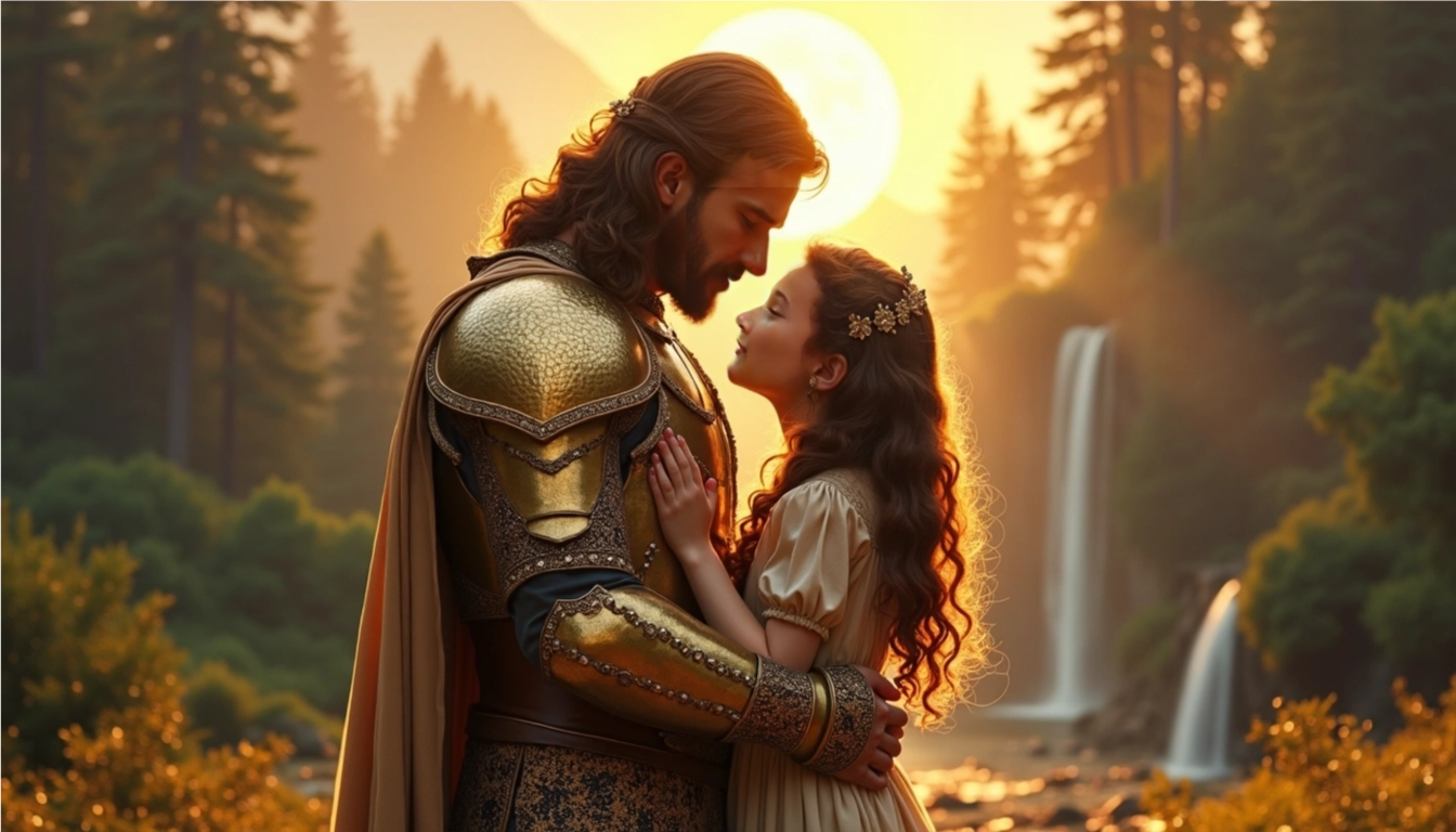 Craft a visually aspirational representation of Ester Elin Lima Amdal 'Looking Ahead.' Imagine a horizon with a rising sun, symbolizing new beginnings and endless possibilities. The foreground could feature elements that represent her goals and aspirations, such as a diploma, a travel ticket, or a blank canvas. Use a vibrant and optimistic color palette to evoke a sense of hope and excitement. The overall composition should feel inspiring and forward-looking, encouraging viewers to pursue their own dreams and create a better future. Include a silhouette of her looking at the horizon with optimism.