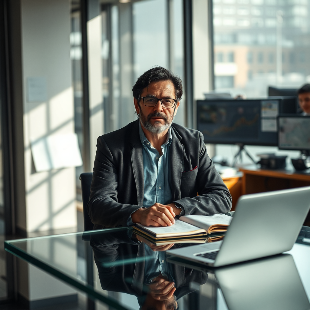 Editorial hero image of newsroom