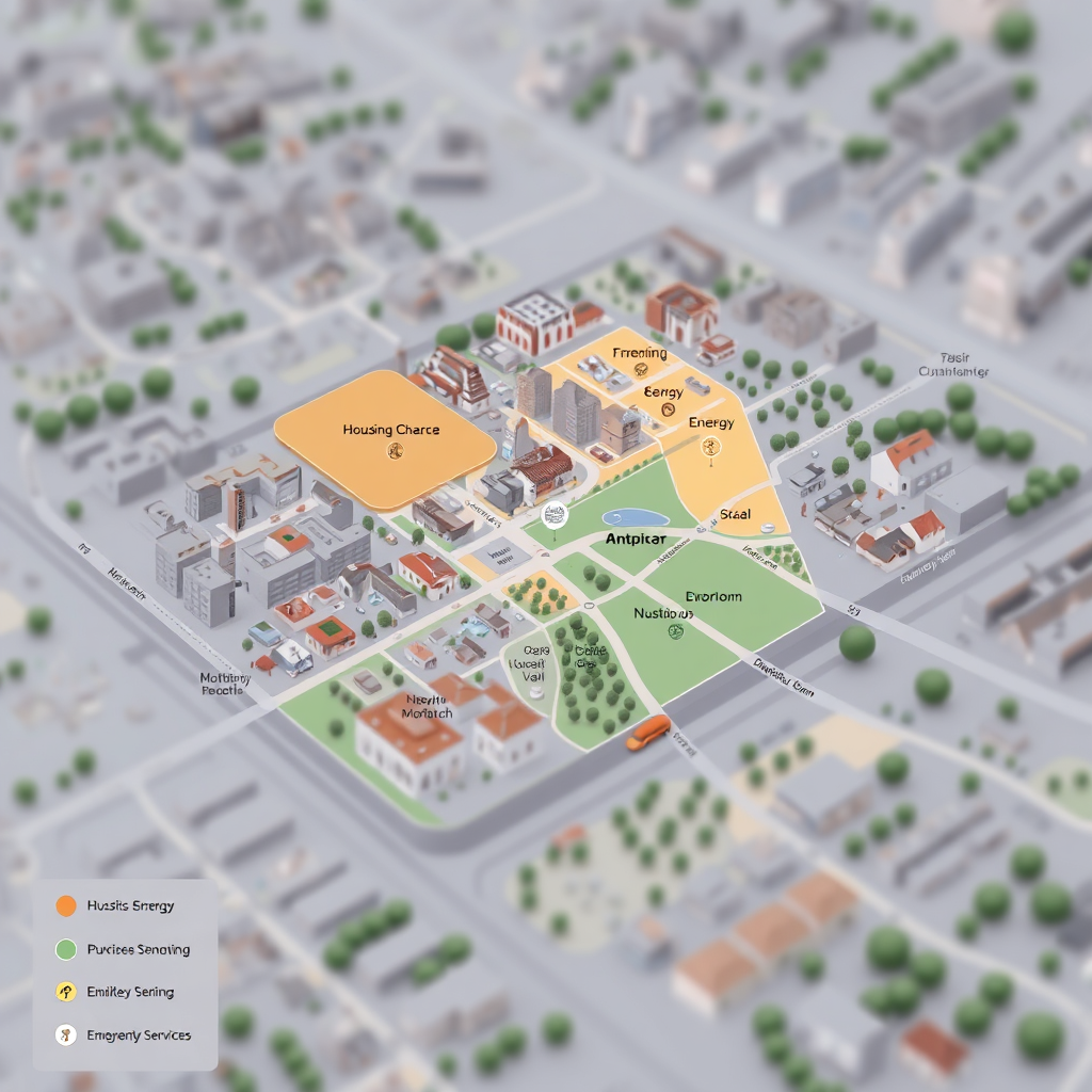 Multi-purpose planning map