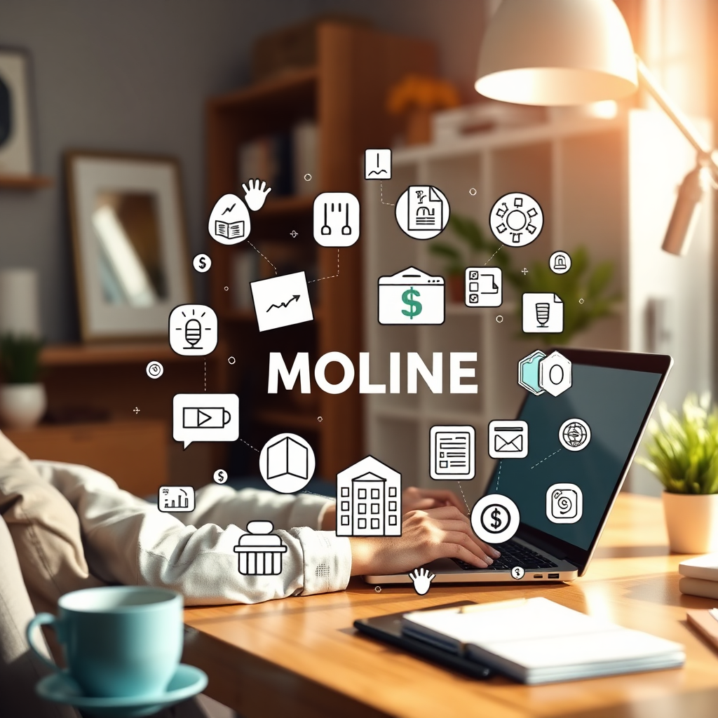 Making money online