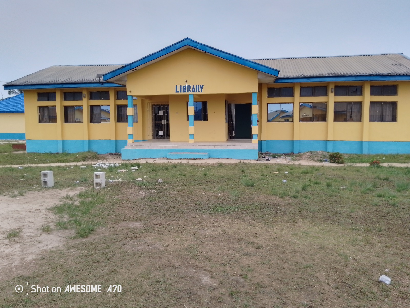 A map showing the location of the college, along with contact details such as phone number, email address, and website URL.