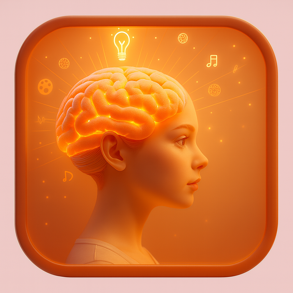 A stylized image representing the 'aha' moment of AI integration. Visualize a human brain silhouette filled with glowing neural networks intertwined with digital code. The color scheme should be vibrant and futuristic, using electric blues, greens, and oranges. The background is abstract, suggesting infinite possibilities and connections. The overall feel should be inspiring and optimistic, showcasing the potential of AI to enhance human creativity. Style: A modern, minimalist design with a touch of surrealism. 4K resolution, high quality rendering.
