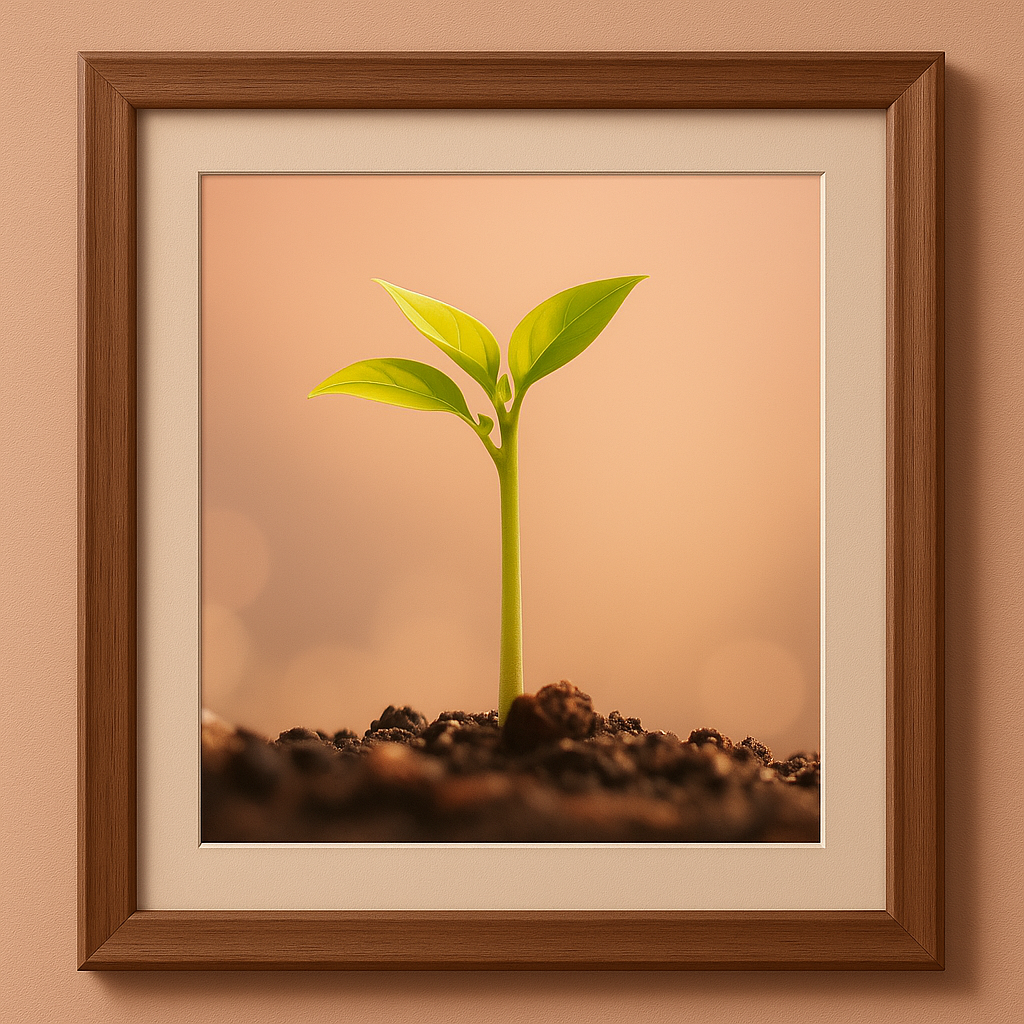 A solitary figure sitting by a window, gazing out at a serene landscape. The scene is bathed in soft, natural light. The figure is holding a notebook and pen, lost in thought. Use a muted, pastel color palette. Emphasize the sense of peace and tranquility. Style: A romantic landscape painting with a touch of impressionism.