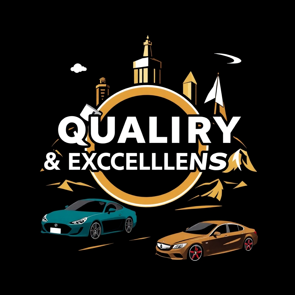 Stylized image: A design incorporating quality and premium imagery to convey luxury and excellence.