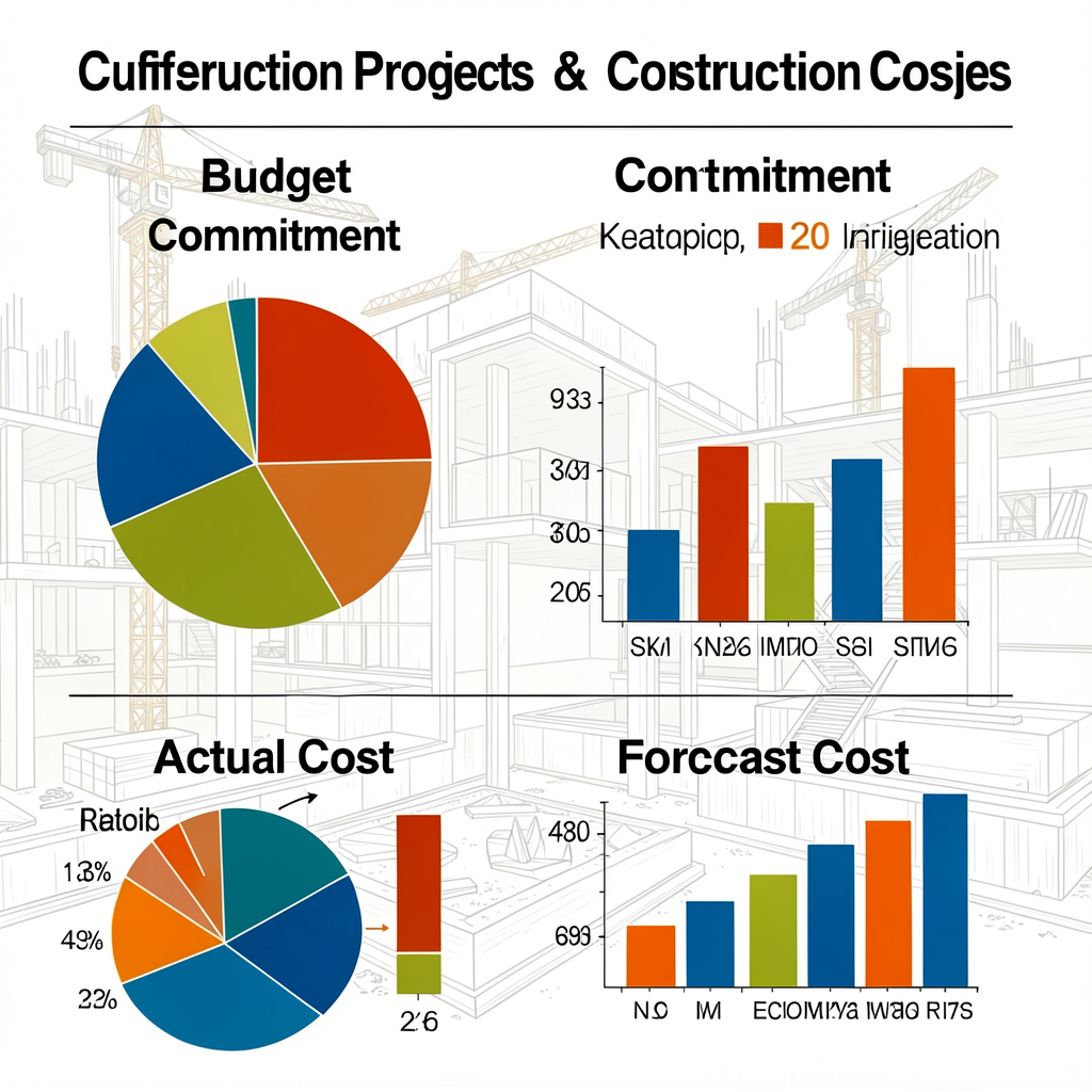 Infographic showing construction cost categories