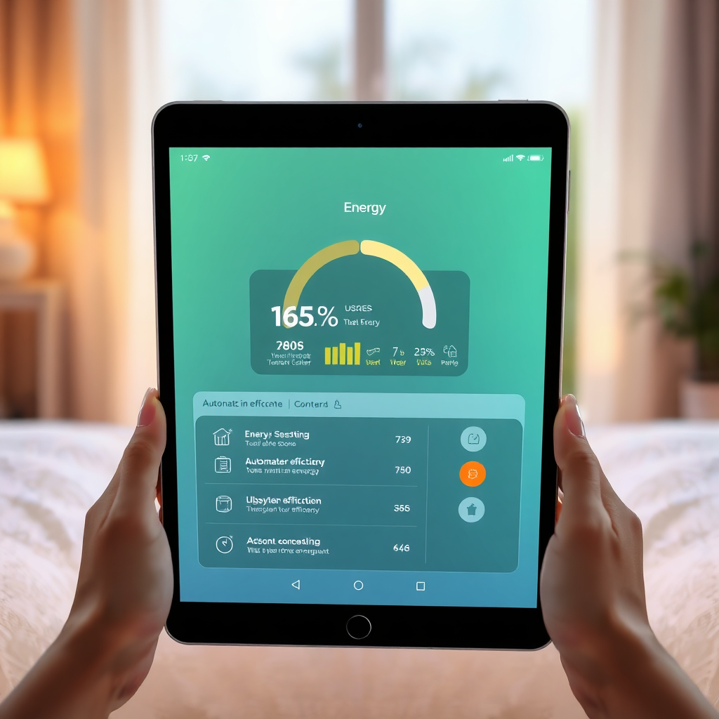 Smart home energy control interface