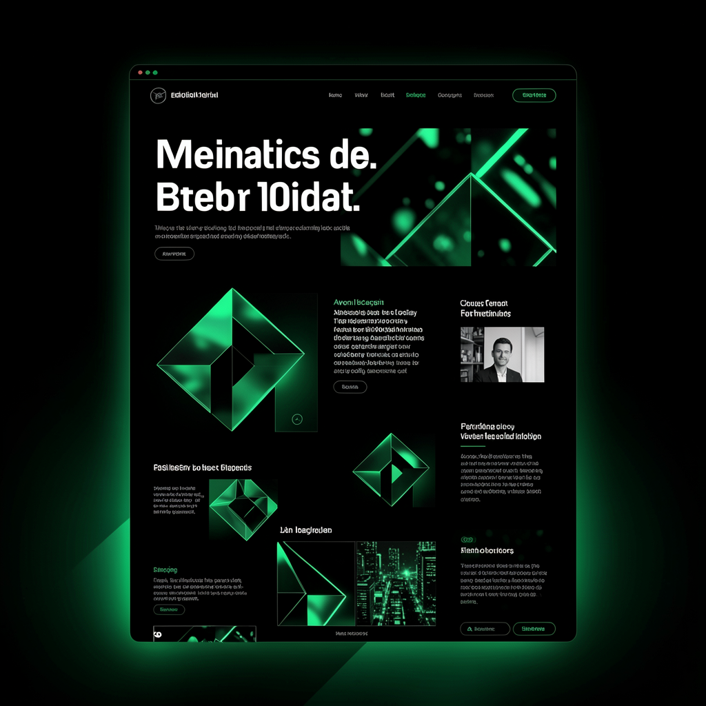 Editorial Digital Magazine Layout