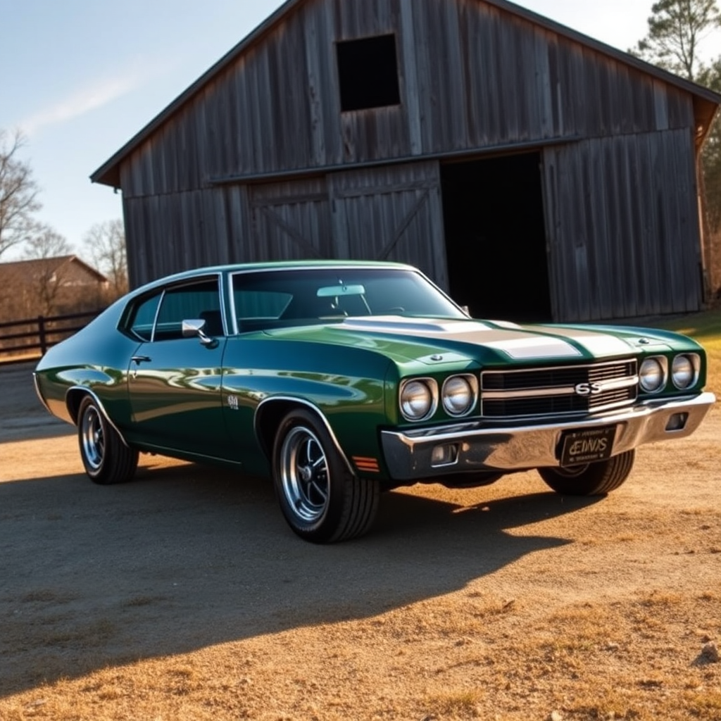 1970 Chevrolet Chevelle SS restored
