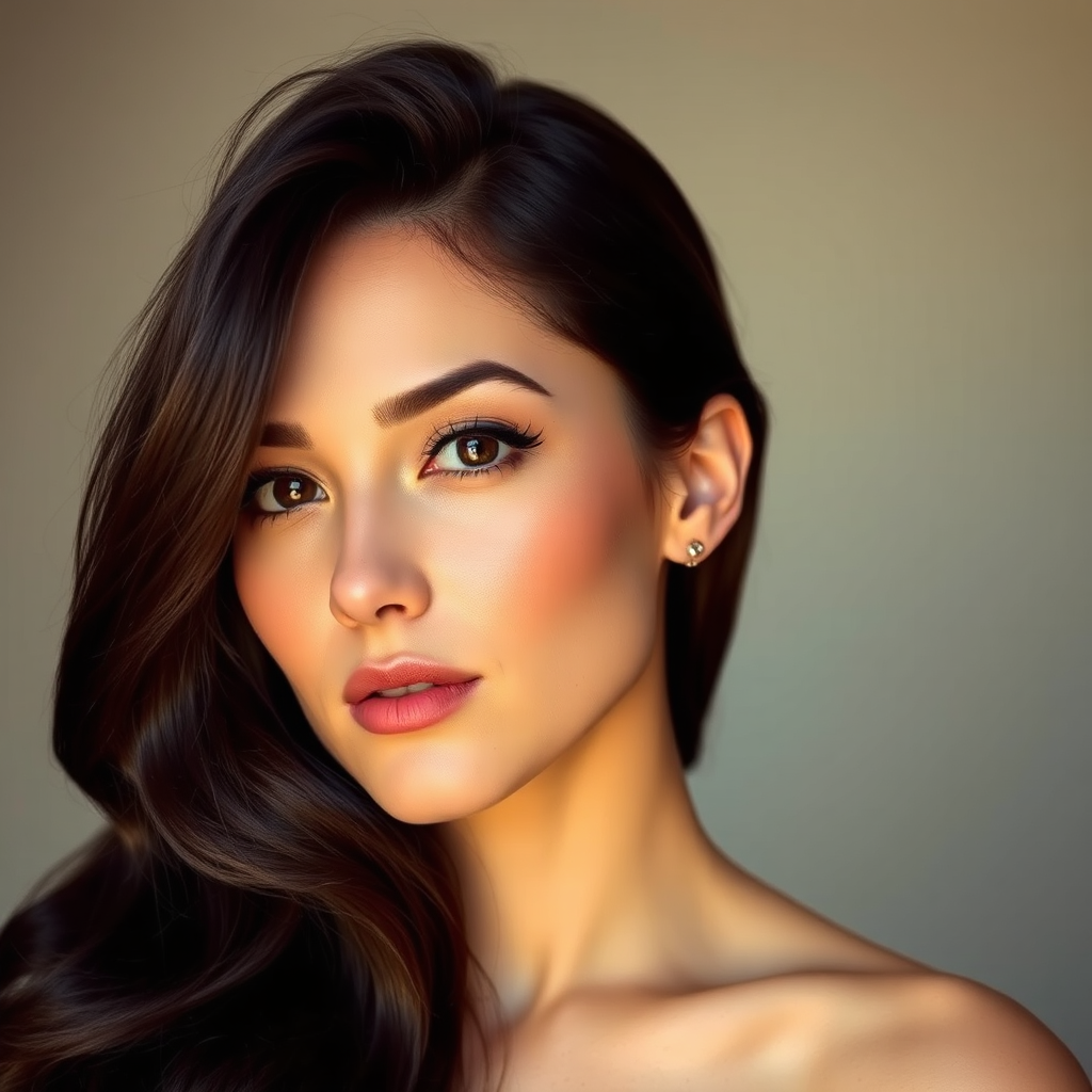 Editorial hair styling showcase