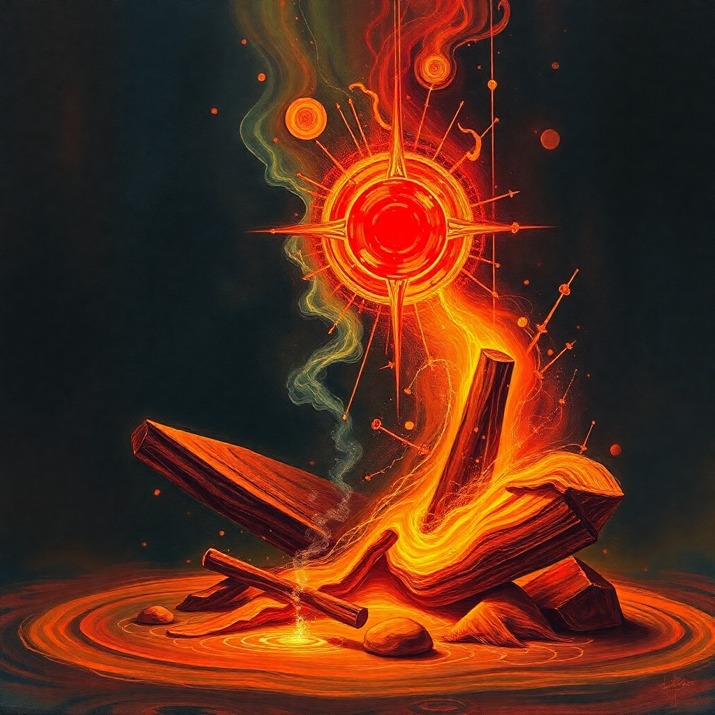 An image depicting a person confidently leading a team through a challenging situation, symbolizing strong leadership. Technical Specs: 4K, dynamic imagery.