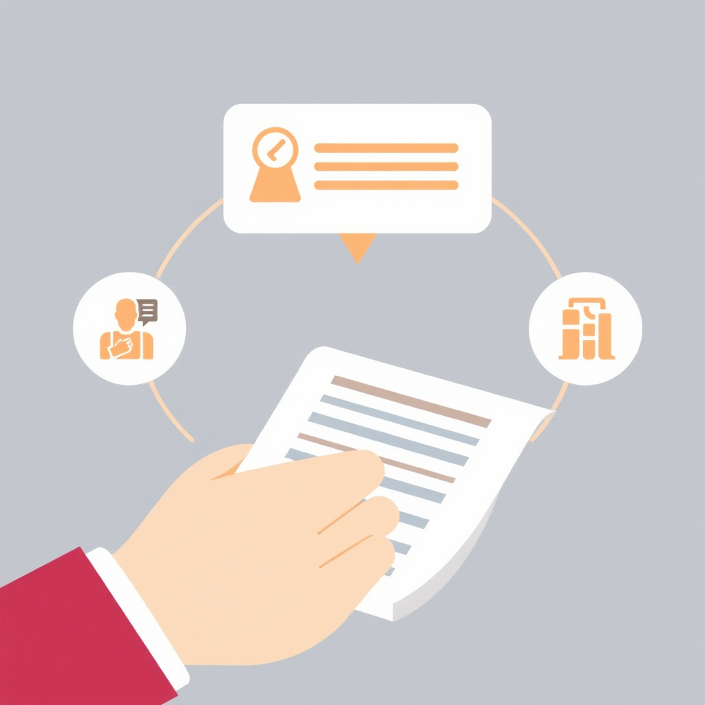 A stylized image of a report being automatically generated and sent to a regulatory agency. Use a clean, efficient design with clear visual cues.