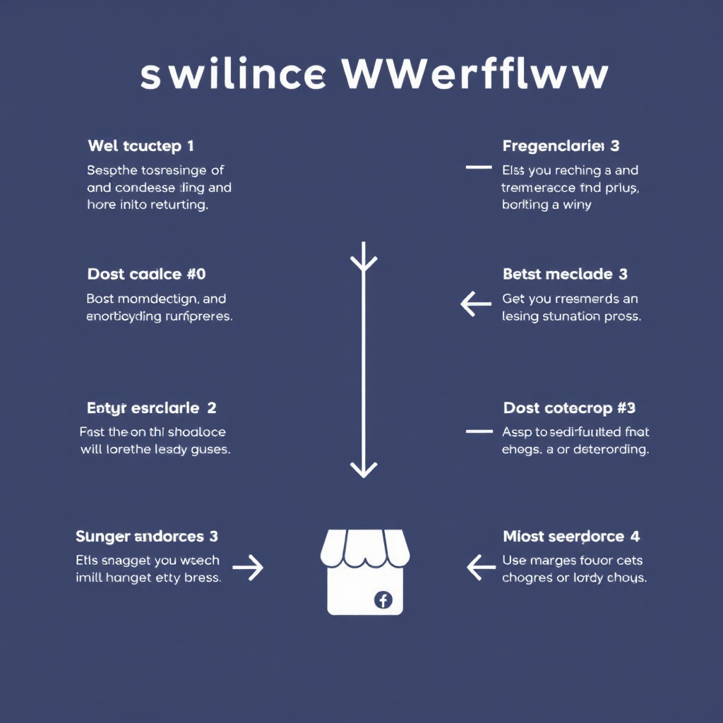 Design an image displaying a streamlined workflow chart with arrows leading to a successful Etsy shop icon at the end. Use clear and organized visuals.