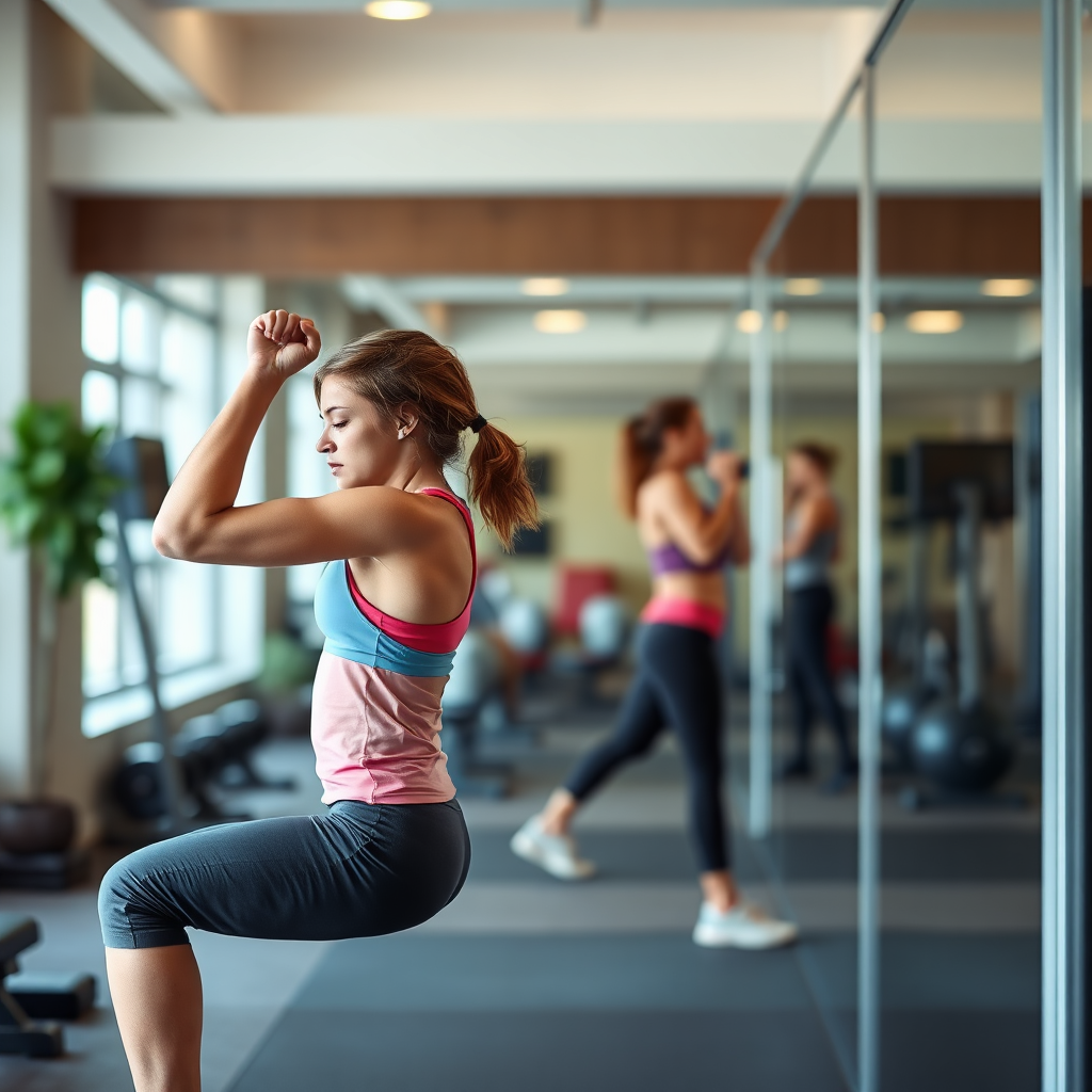 Visualize a person consistently working out and maintaining a healthy lifestyle over a long period of time. Use a time-lapse effect or a series of images to show the gradual progress and the formation of positive habits. Technical Specs: 4k, focus on consistency and long-term results.