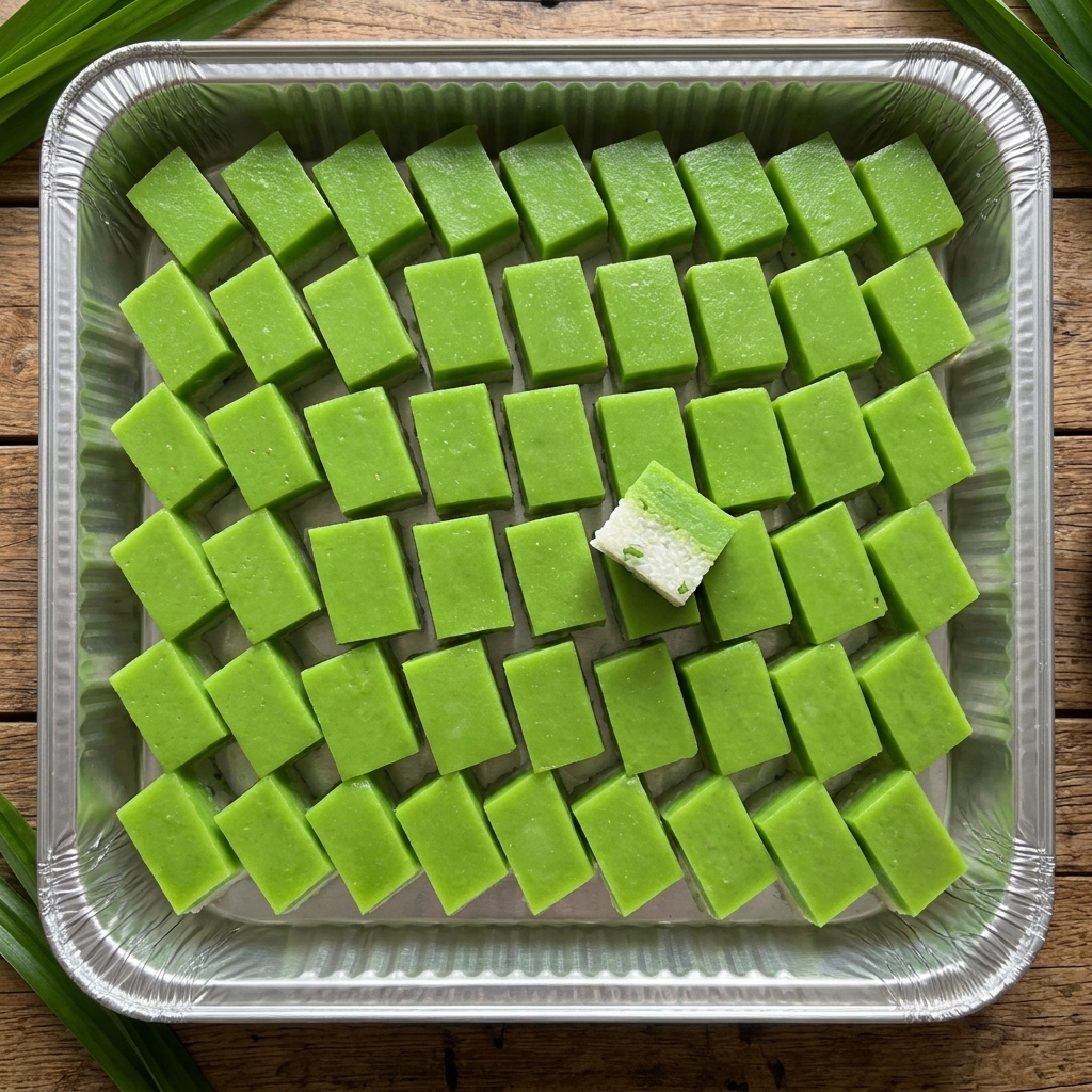 Puteri Salad Biasa traditional Malay kueh