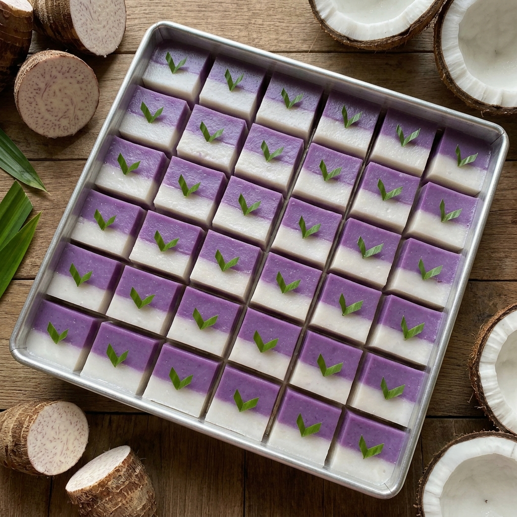 Talam Keladi yam kueh