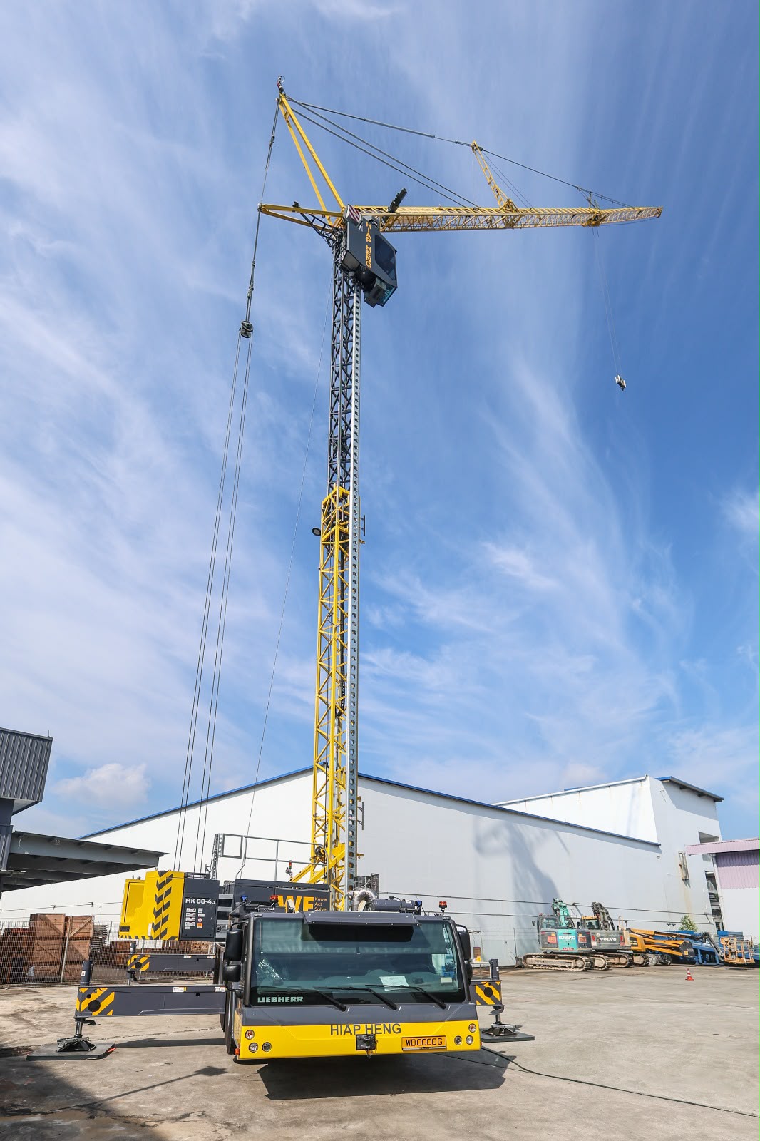 Liebherr MK88 rear view