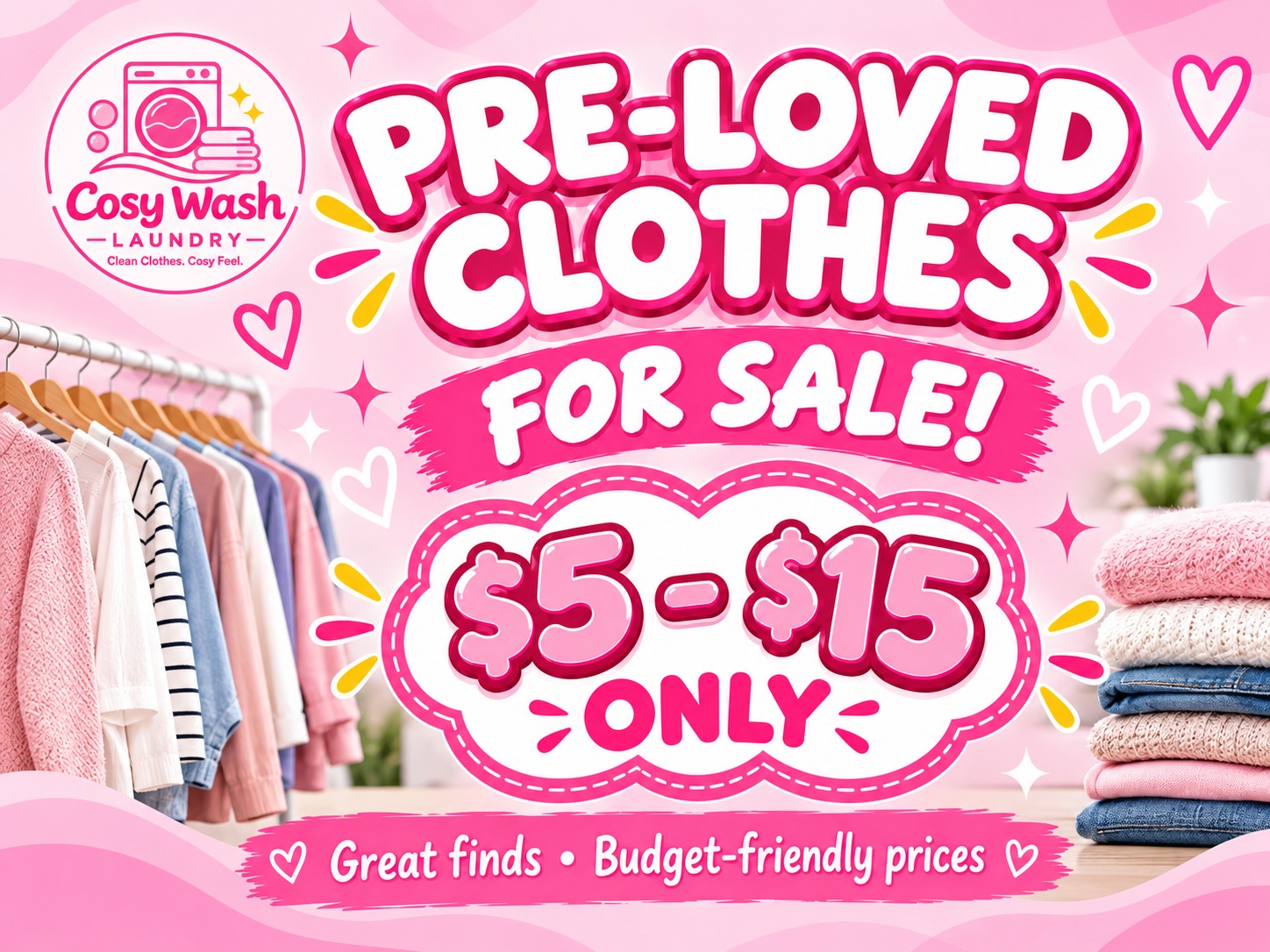 Pre-loved clothes