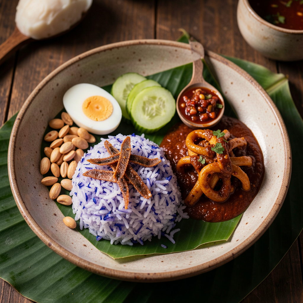 Vegetarian Nasi Lemak