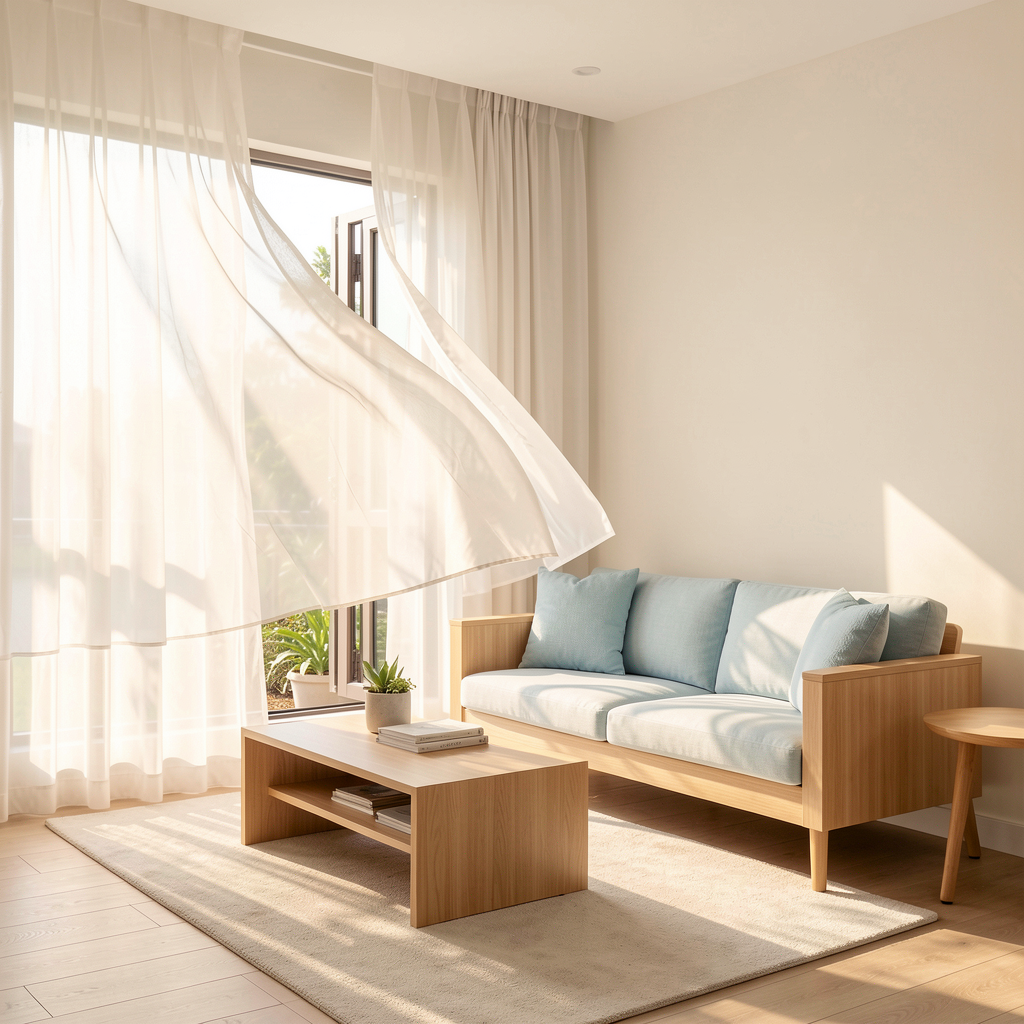 Curtain reinstallation step